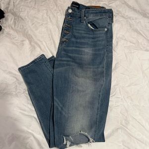 Lucky brand skinny jeans high waist
